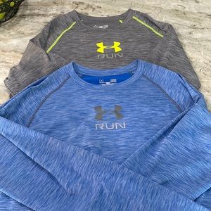 Bundle of two - Men’s Under Armour Run heat gear - long sleeve - size large